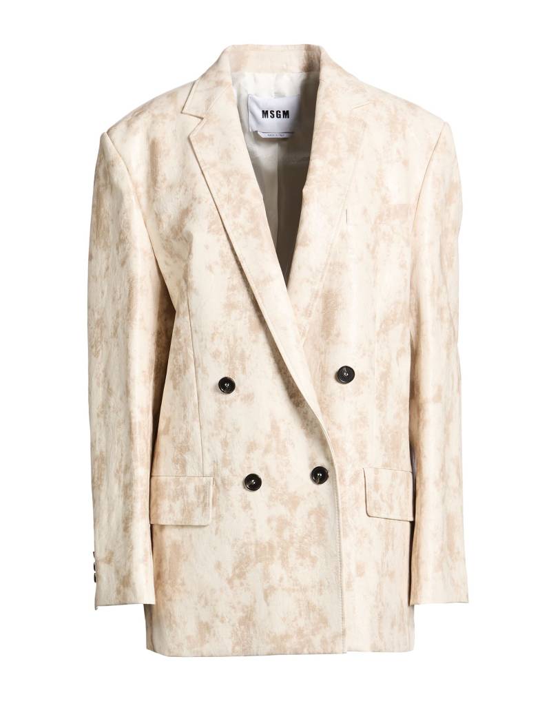 MSGM Blazer Damen Cremeweiß von MSGM