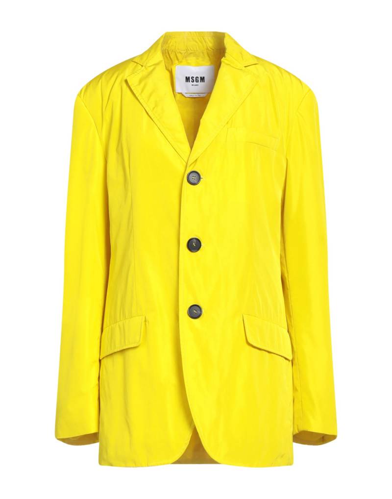 MSGM Blazer Damen Gelb von MSGM