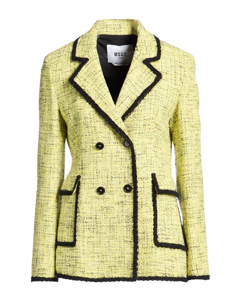 MSGM Blazer Damen Gelb von MSGM