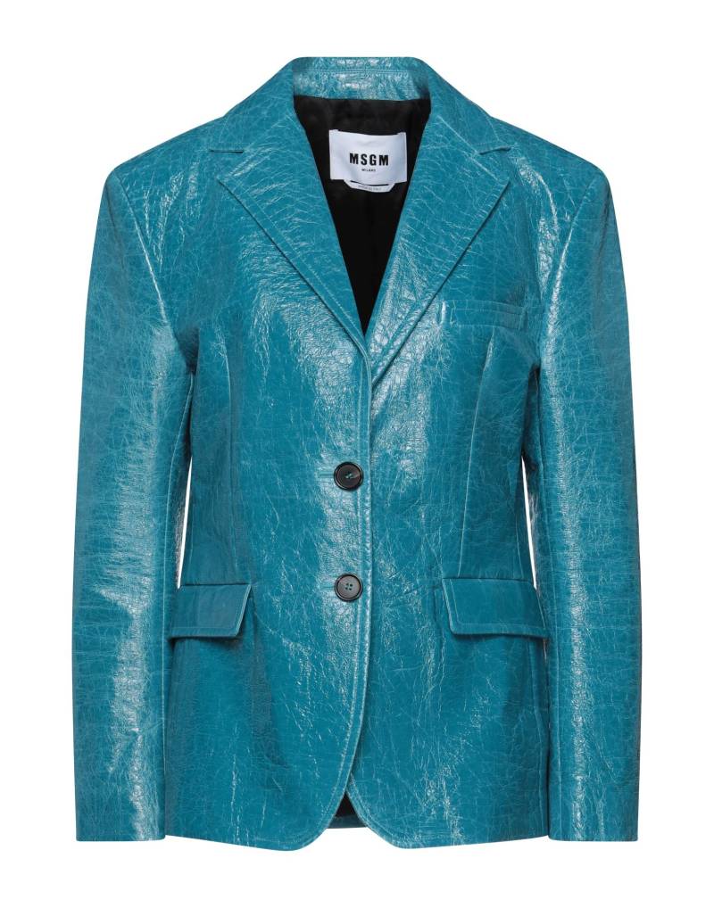 MSGM Blazer Damen Hellblau von MSGM