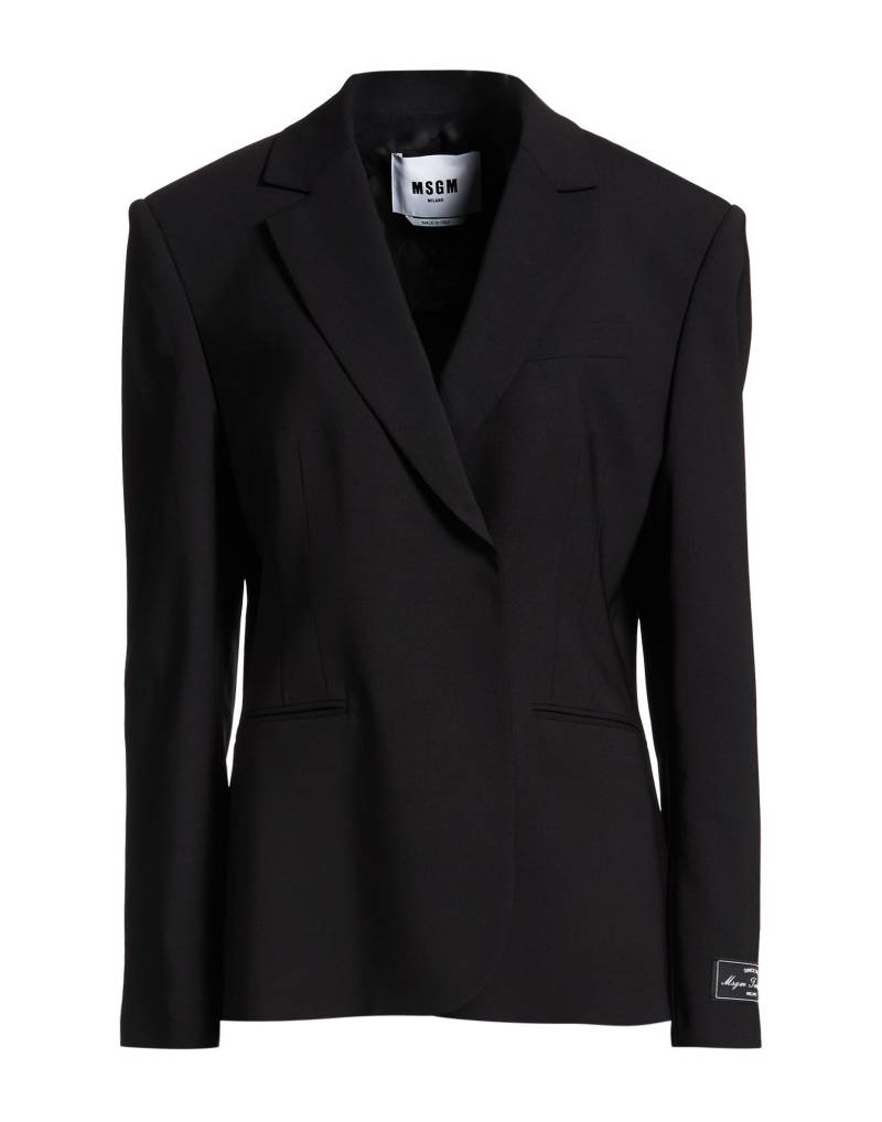 MSGM Blazer Damen Schwarz von MSGM