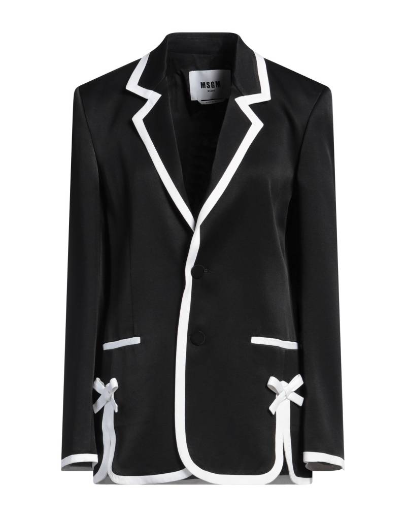MSGM Blazer Damen Schwarz von MSGM