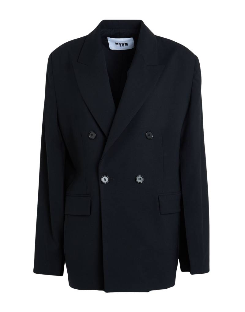 MSGM Blazer Damen Schwarz MSGM Blazer Damen Schwarz von MSGM