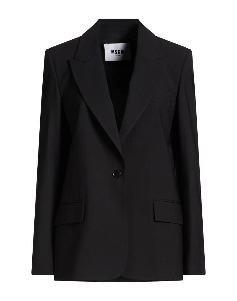 MSGM Blazer Damen Schwarz von MSGM