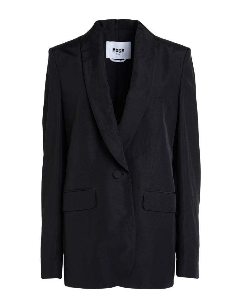 MSGM Blazer Damen Schwarz von MSGM