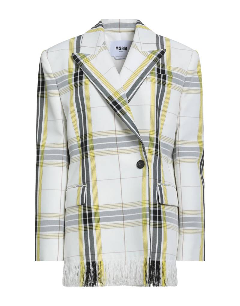 MSGM Blazer Damen Weiß von MSGM