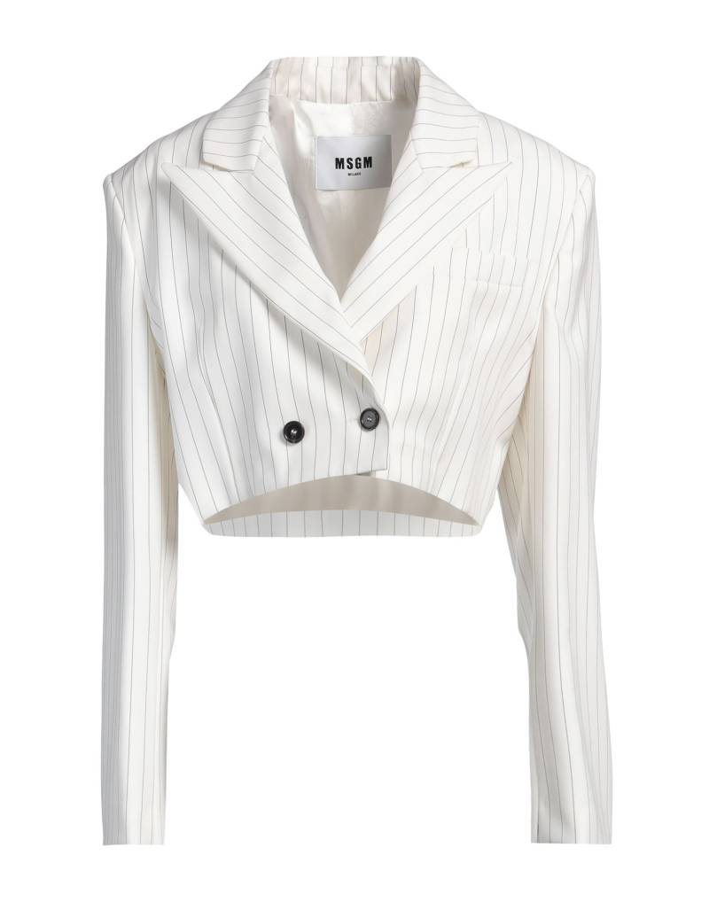 MSGM Blazer Damen Weiß von MSGM