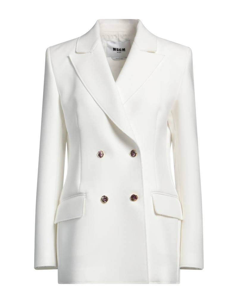 MSGM Blazer Damen Weiß von MSGM