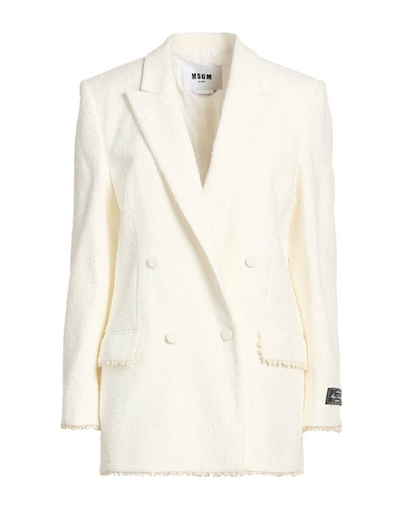 MSGM Blazer Damen Weiß von MSGM