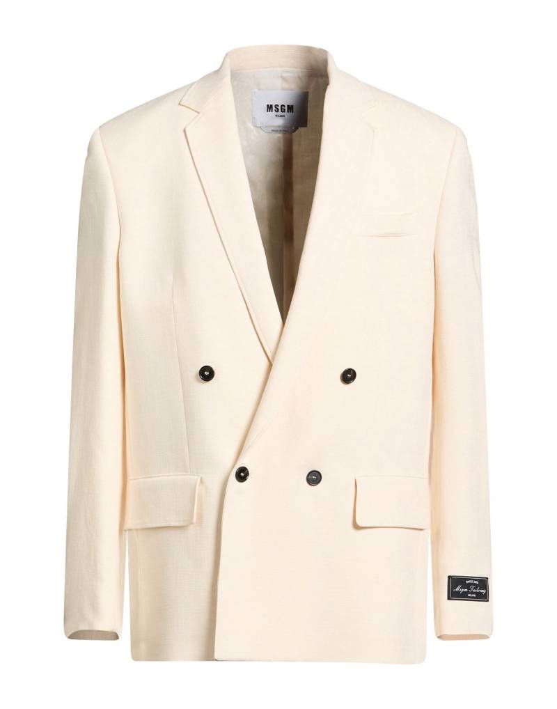 MSGM Blazer Herren Elfenbein von MSGM