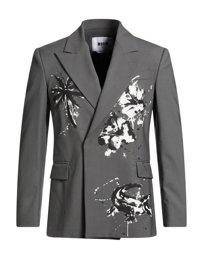 MSGM Blazer Herren Grau von MSGM