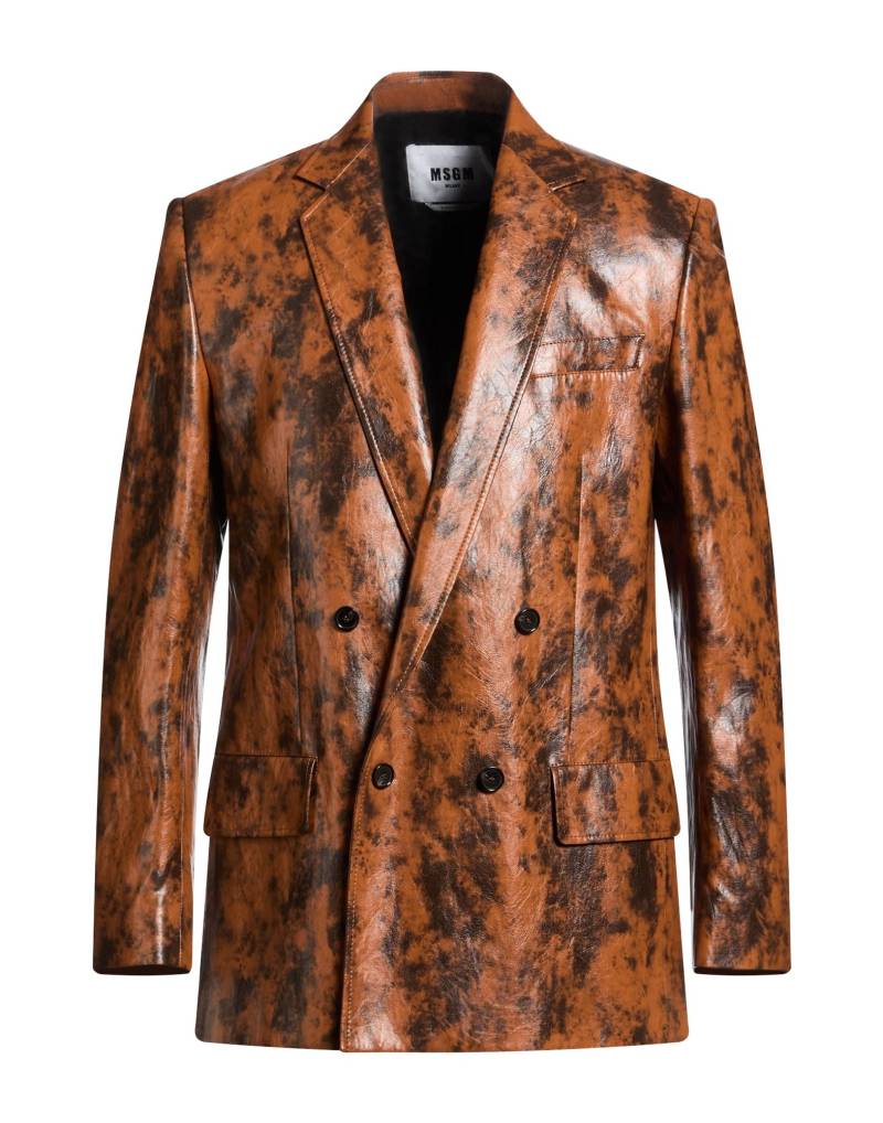 MSGM Blazer Herren Kamel von MSGM