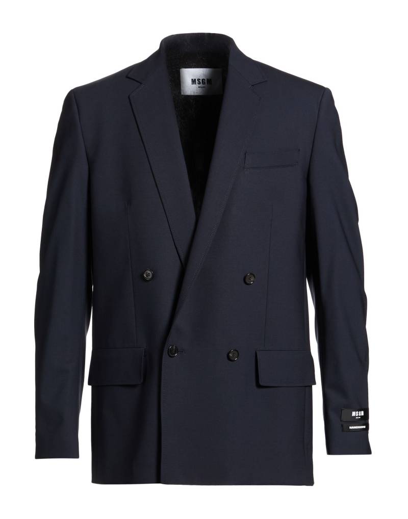 MSGM Blazer Herren Nachtblau von MSGM