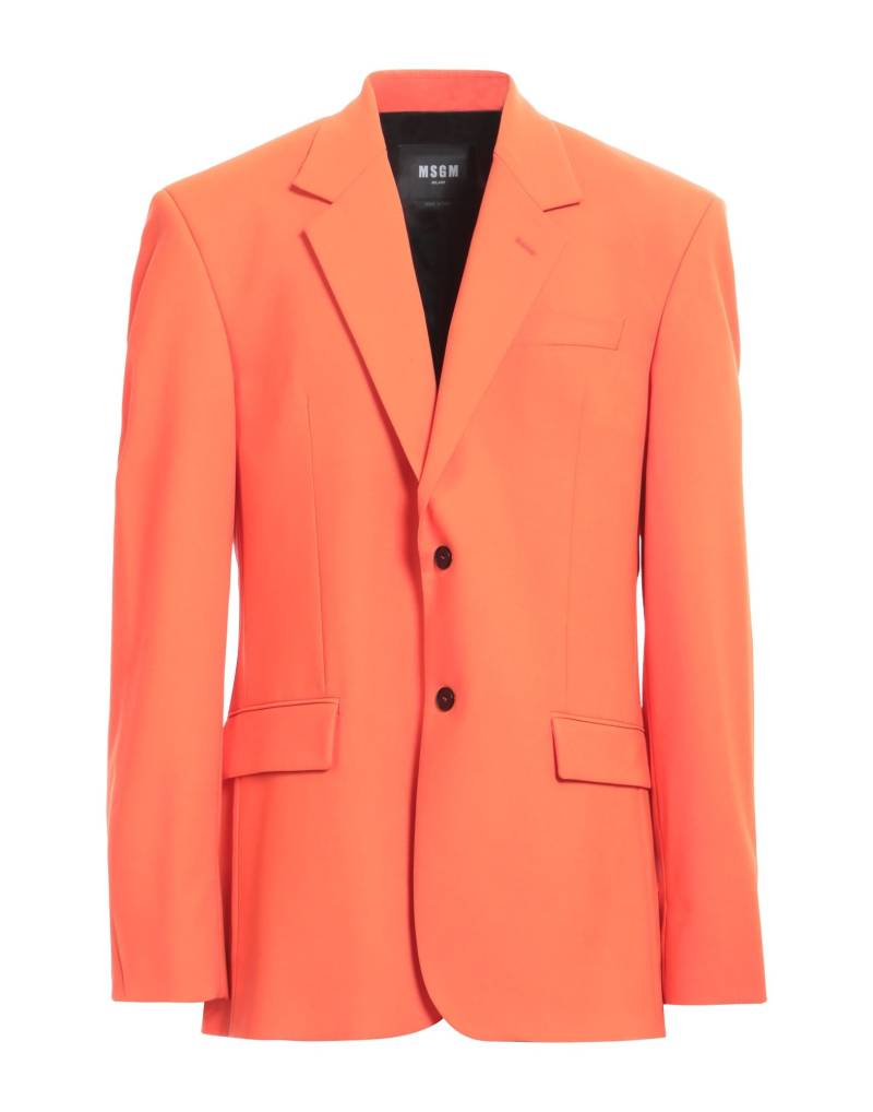 MSGM Blazer Herren Orange MSGM Blazer Herren Orange von MSGM