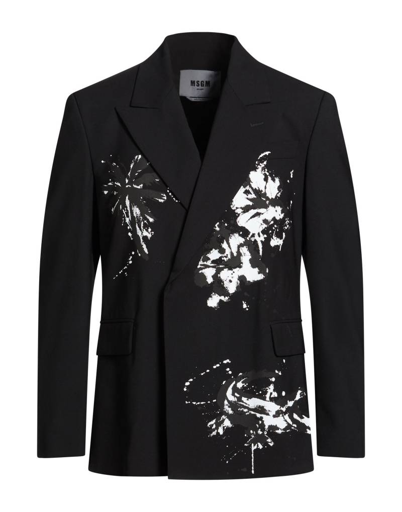 MSGM Blazer Herren Schwarz von MSGM