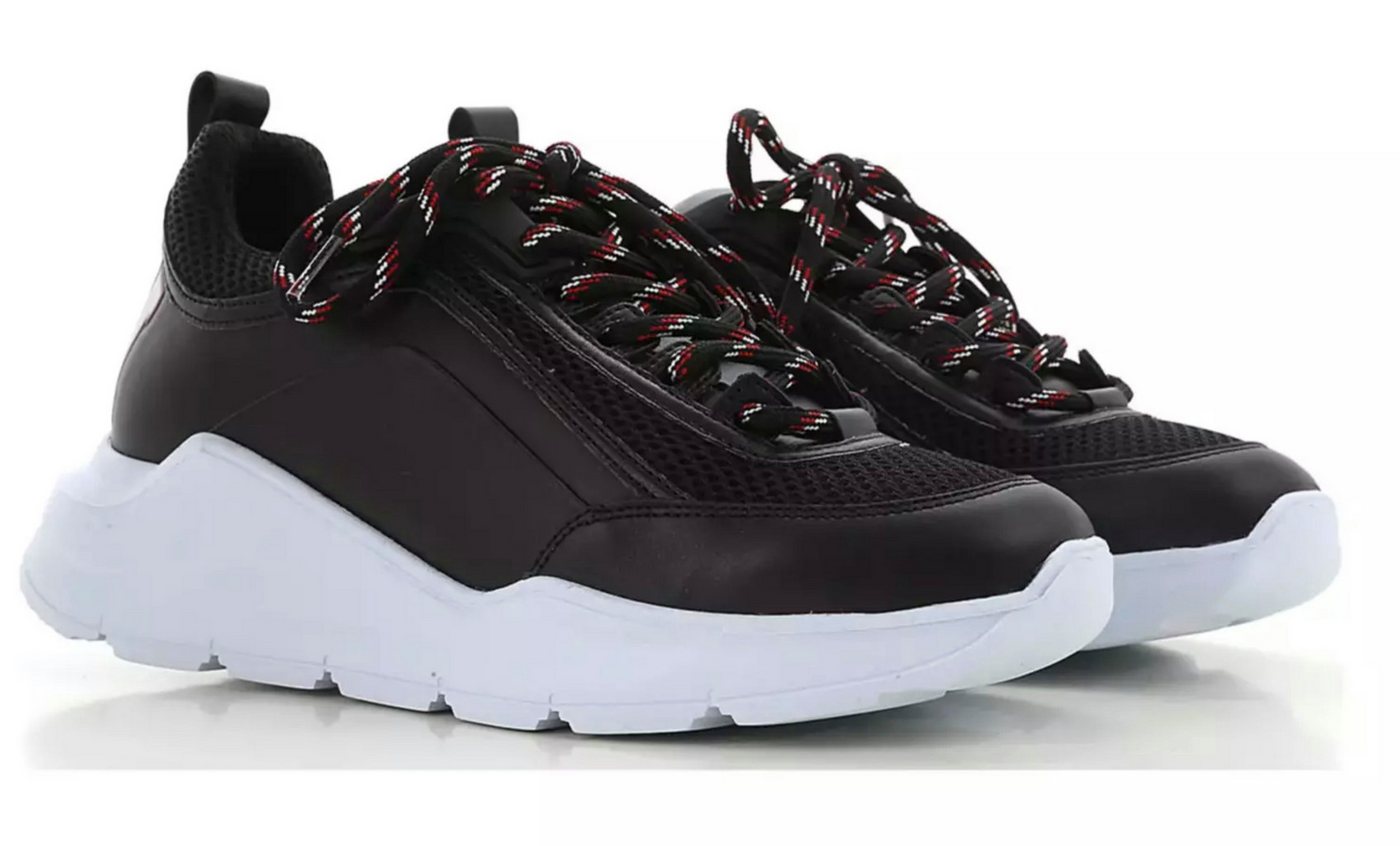 MSGM College Schuhe mit klobiger Sohle Made in Italy Sneaker Gepolsterter Schaftrand, verstärkte Fersenpartie von MSGM