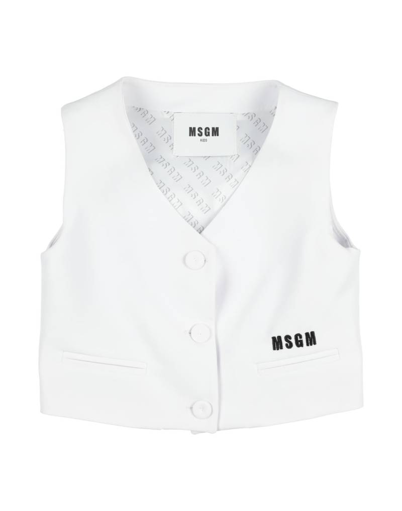MSGM Couture-weste Kinder Weiß von MSGM