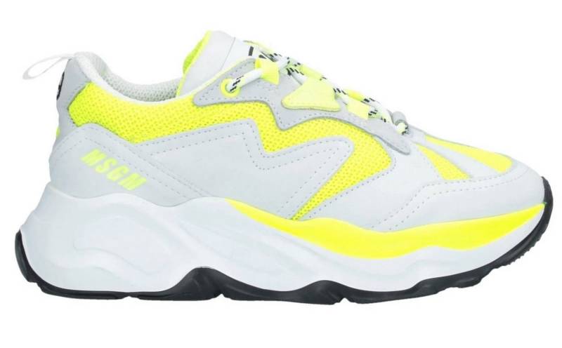 MSGM Damen Attack College Hiking Urban Runner Made in Italy Sneaker aus Kalbsleder, Nubuk und atmungsaktivem Mesh MSGM Damen Attack College Hiking Urban Runner Made in Italy Sneaker aus Kalbsleder, Nubuk und atmungsaktivem Mesh von MSGM
