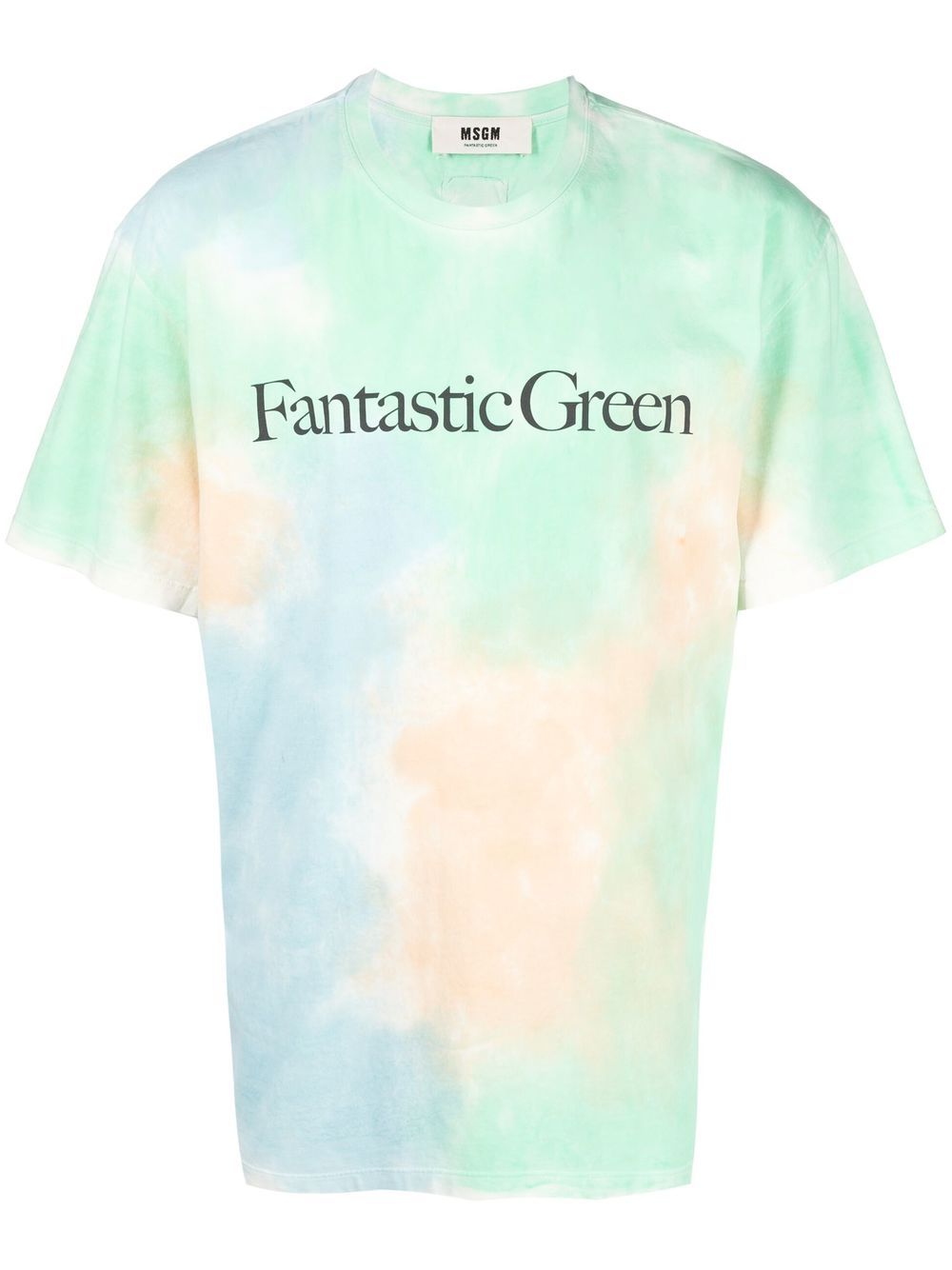 MSGM Fantastic Green T-Shirt - Grün von MSGM