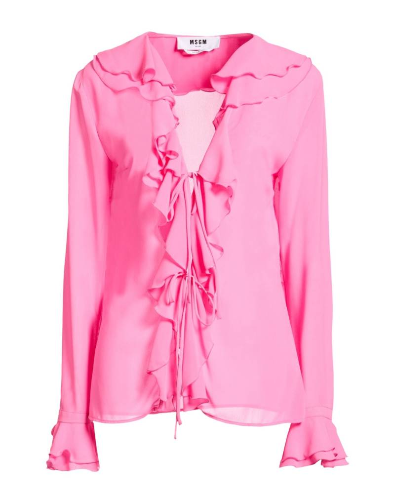 MSGM Hemd Damen Fuchsia von MSGM