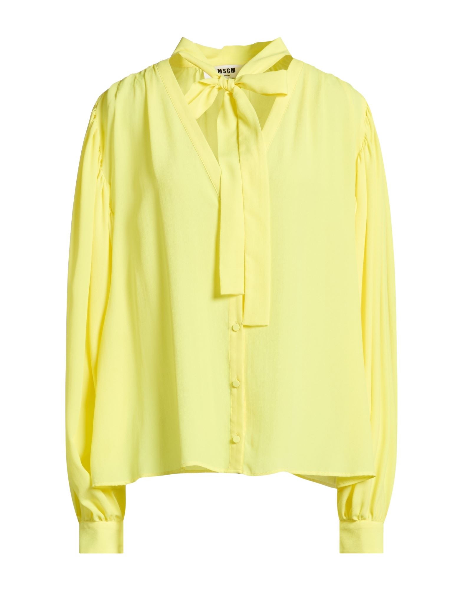 MSGM Hemd Damen Gelb von MSGM