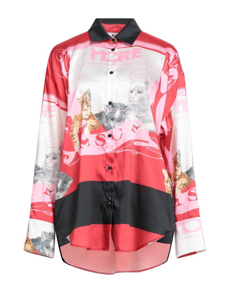 MSGM Hemd Damen Rot von MSGM