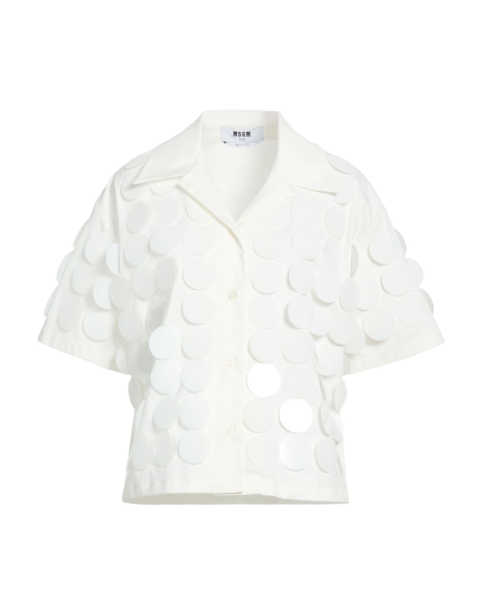 MSGM Hemd Damen Weiß von MSGM
