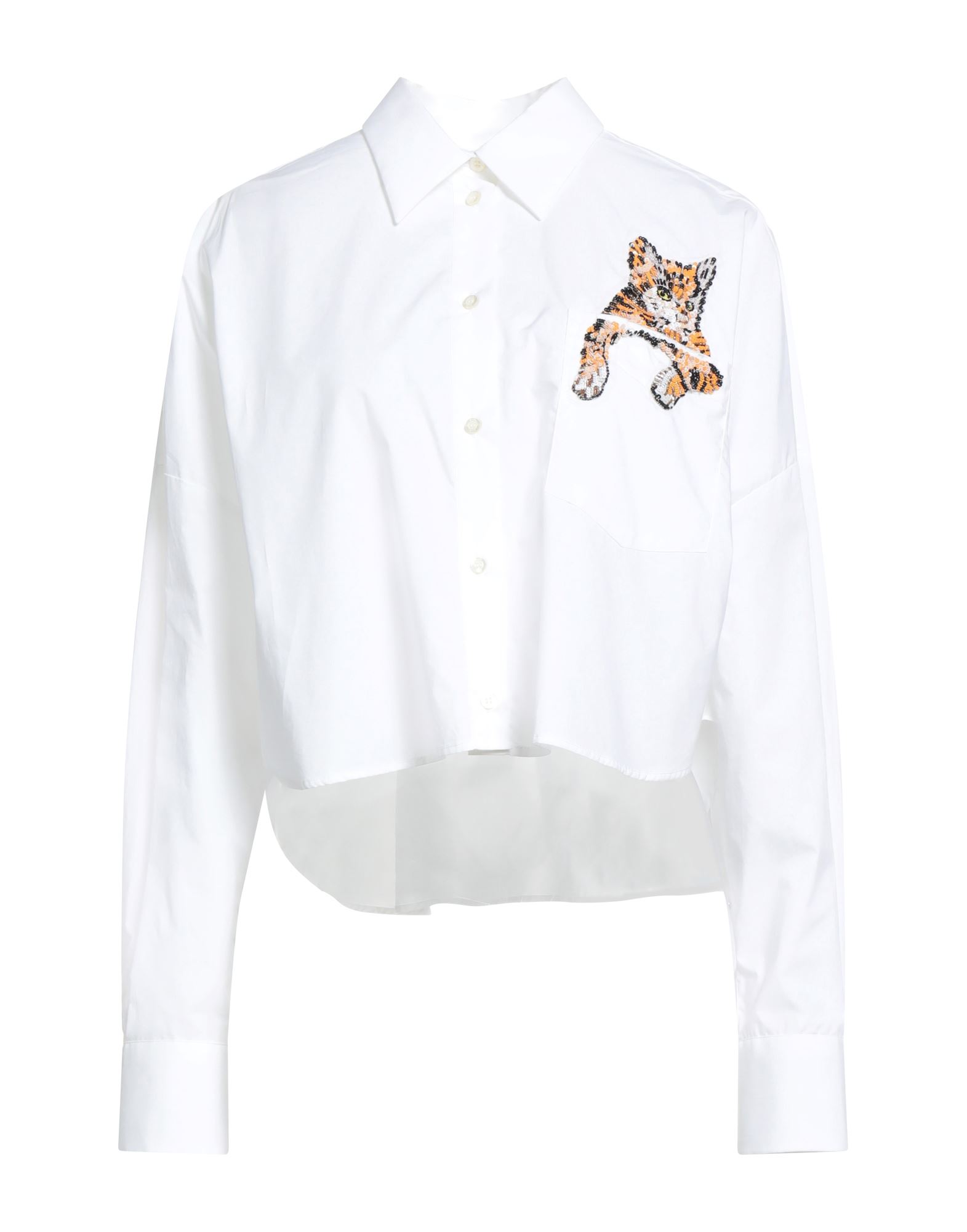 MSGM Hemd Damen Weiß MSGM Hemd Damen Weiß von MSGM