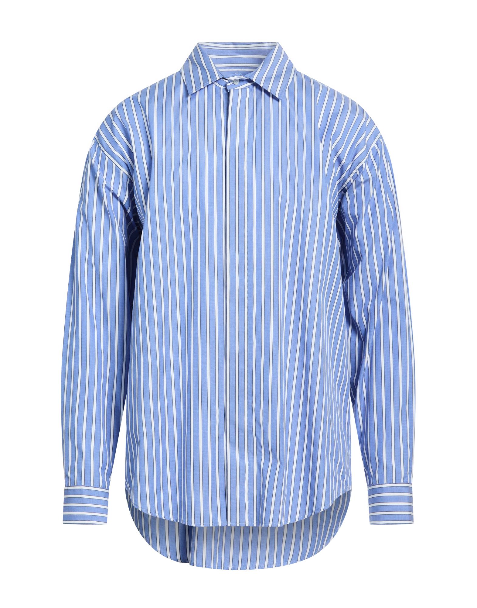 MSGM Hemd Herren Azurblau von MSGM