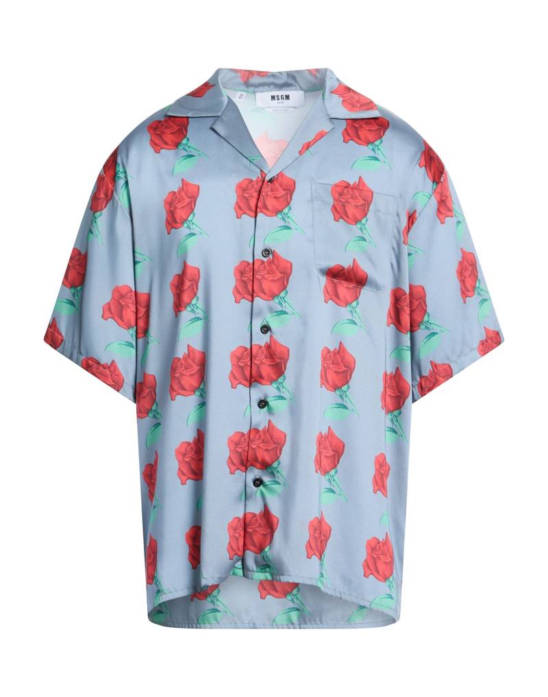 MSGM Hemd Herren Grau von MSGM