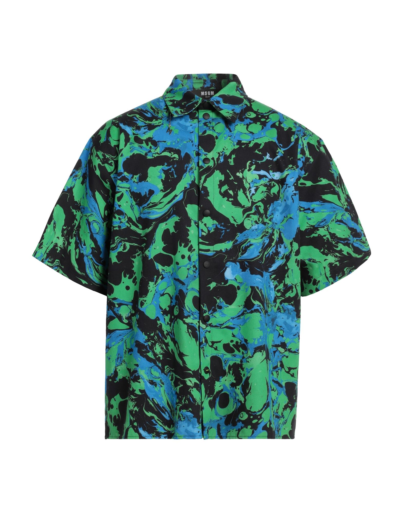 MSGM Hemd Herren Grün MSGM Hemd Herren Grün von MSGM