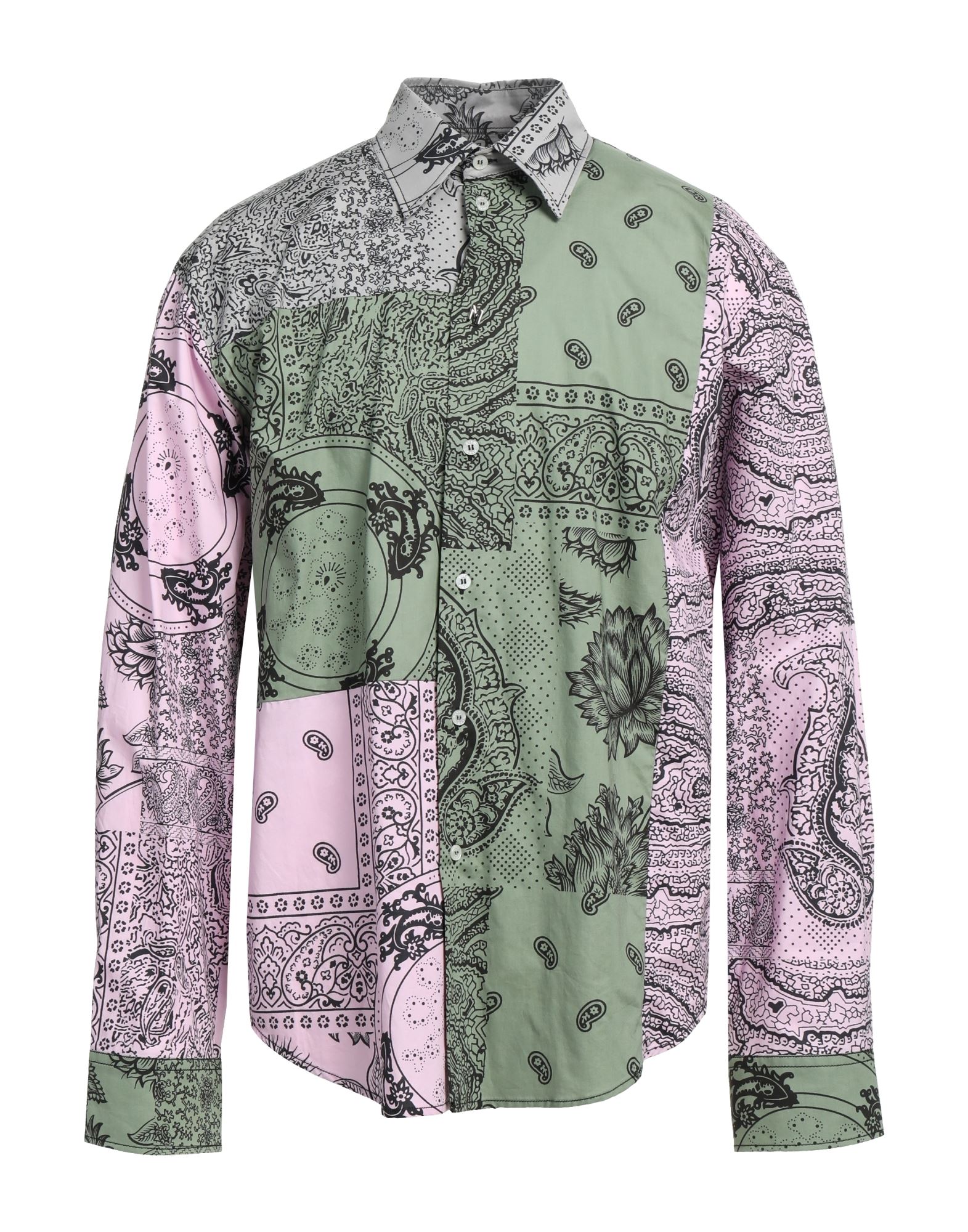 MSGM Hemd Herren Militärgrün von MSGM