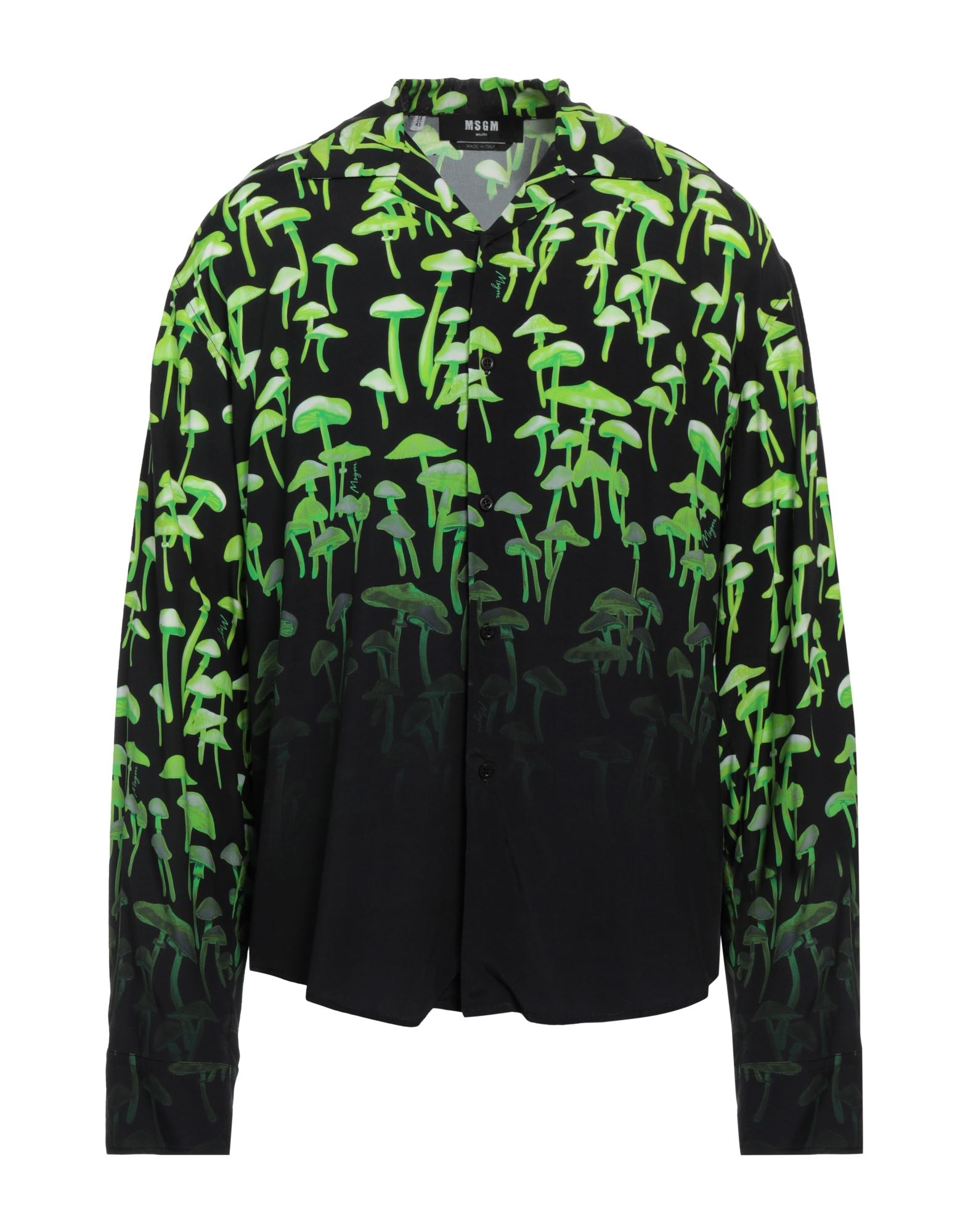 MSGM Hemd Herren Schwarz von MSGM