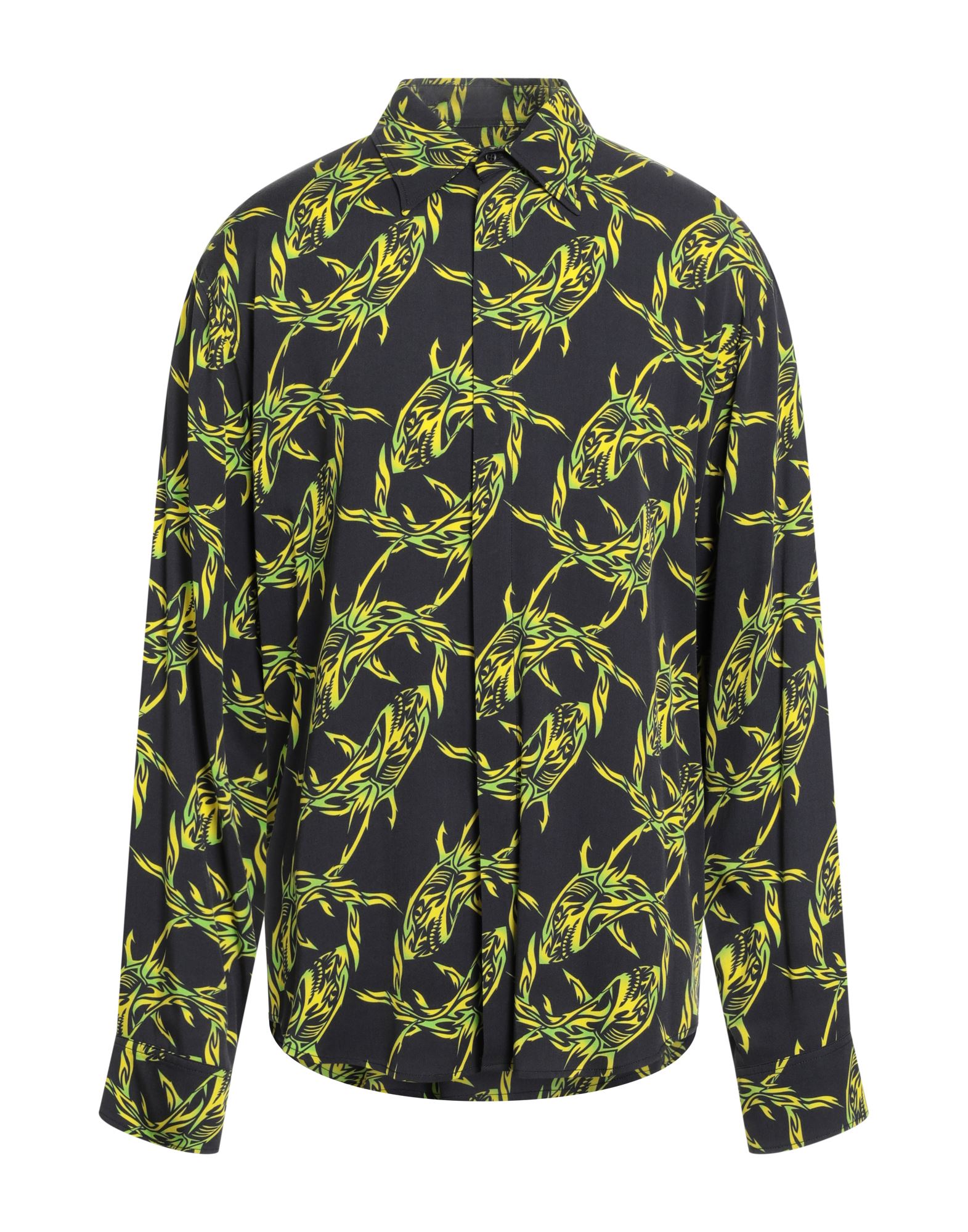 MSGM Hemd Herren Schwarz MSGM Hemd Herren Schwarz von MSGM