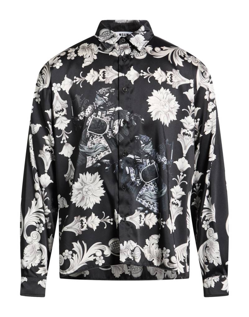 MSGM Hemd Herren Schwarz von MSGM