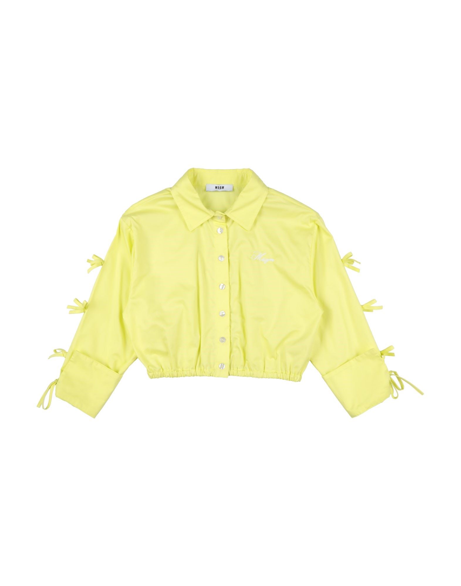 MSGM Hemd Kinder Limettengrün von MSGM