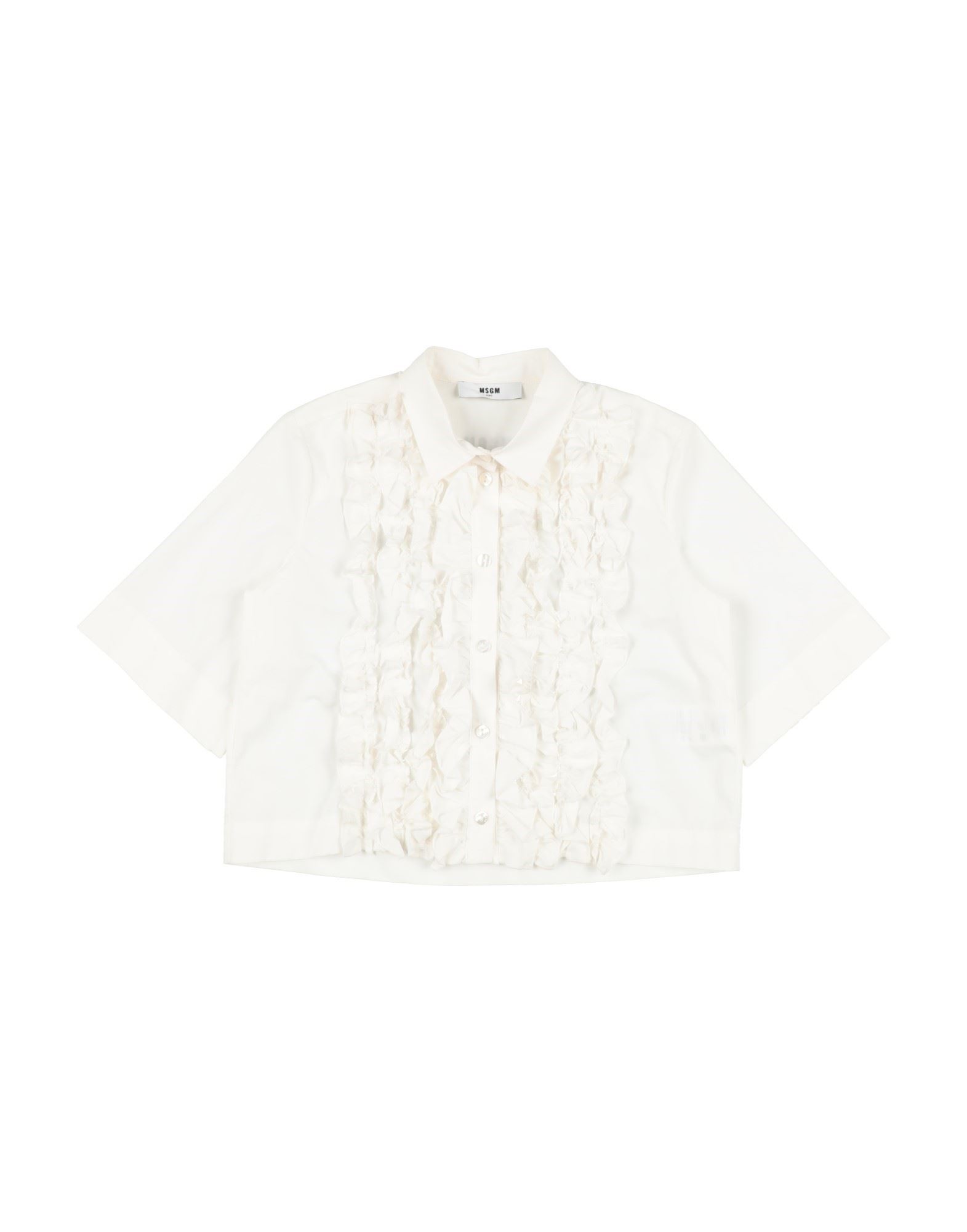 MSGM Hemd Kinder Off white von MSGM