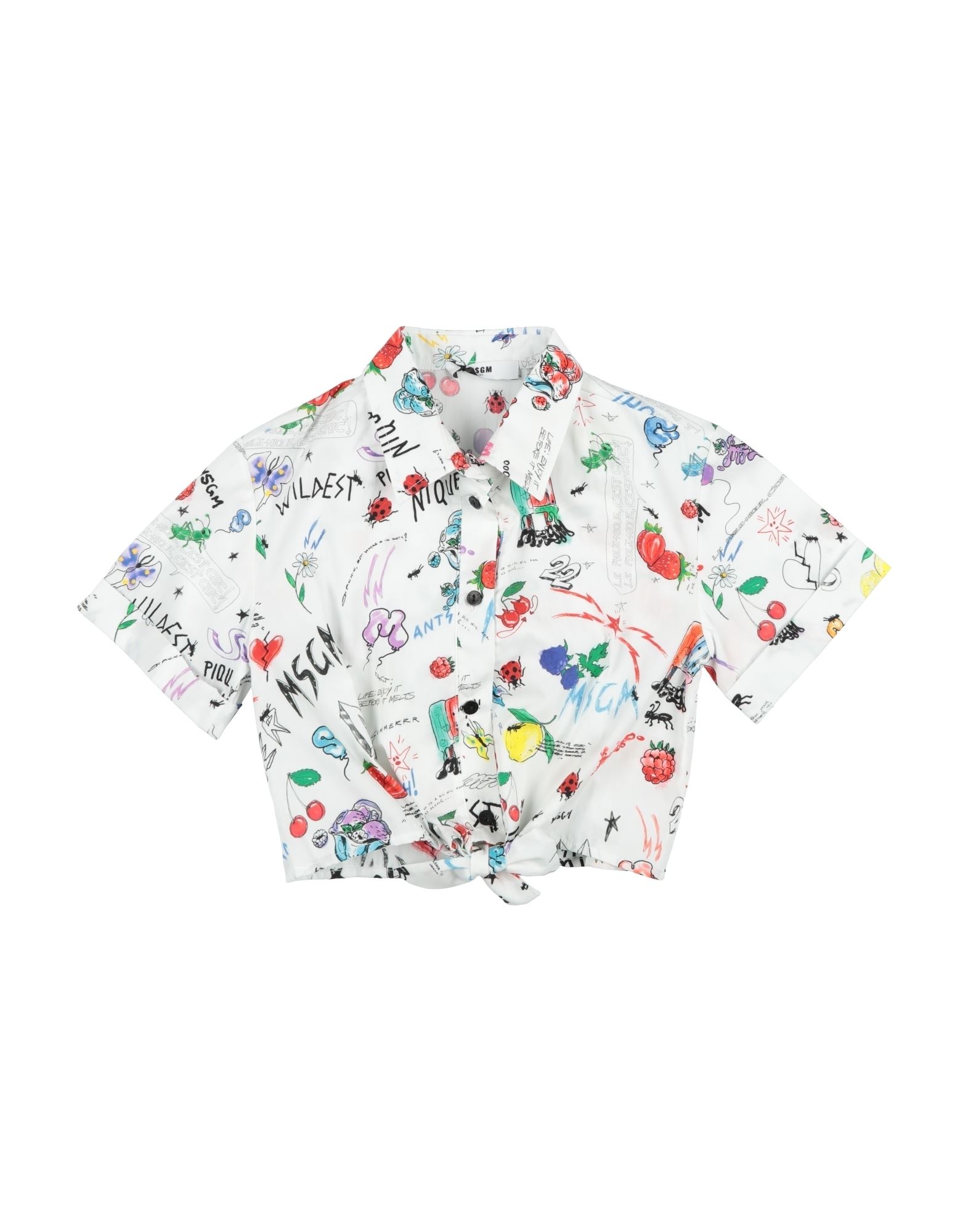 MSGM Hemd Kinder Weiß von MSGM