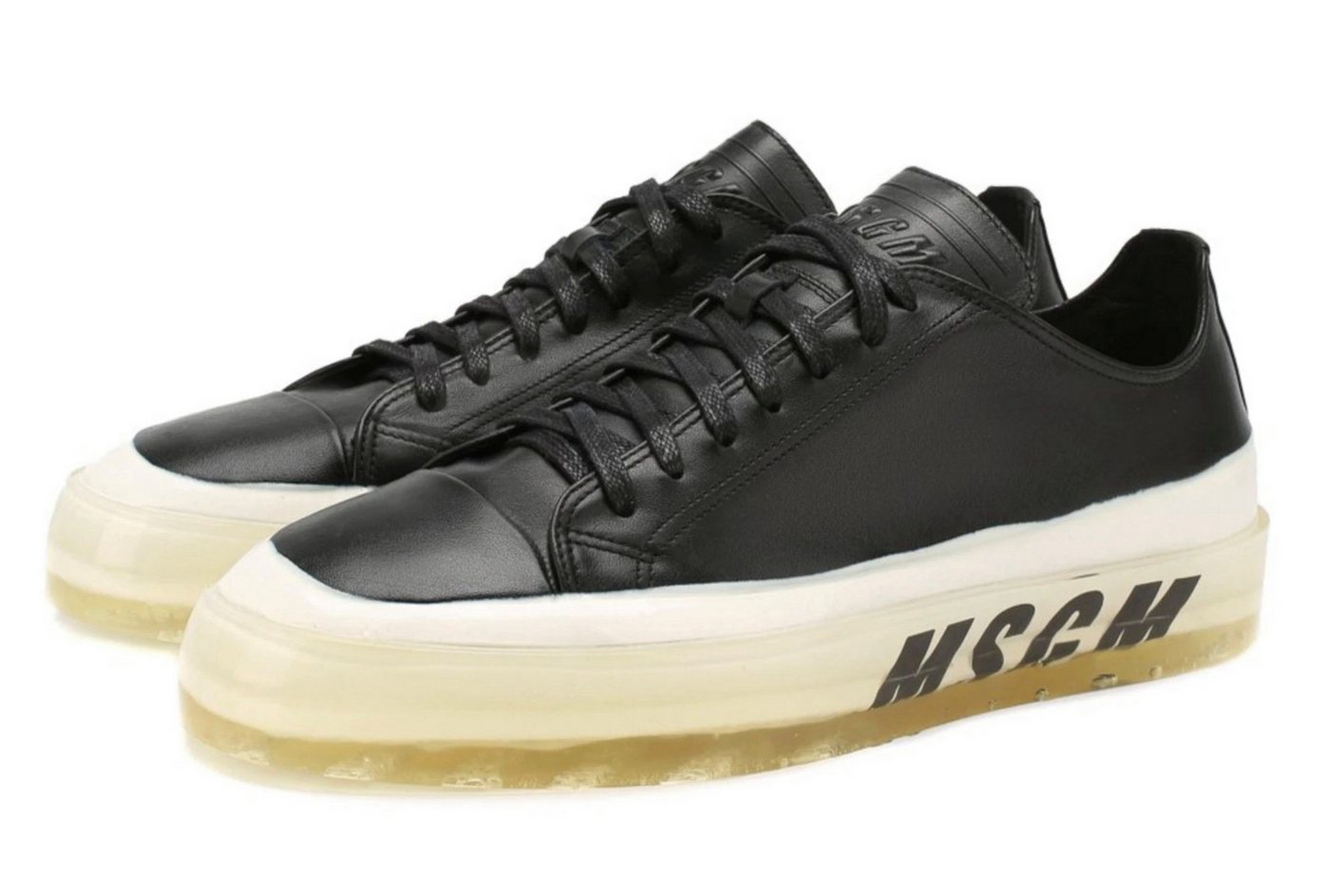 MSGM Herren Dipped Sole Edition Floating Schuhe Made in Italy Sneaker Gepolstert, abriebfest, aus Kalb Leder MSGM Herren Dipped Sole Edition Floating Schuhe Made in Italy Sneaker Gepolstert, abriebfest, aus Kalb Leder von MSGM