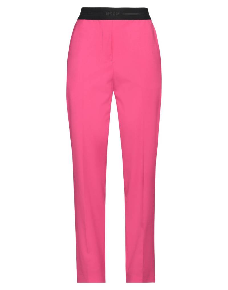 MSGM Hose Damen Fuchsia von MSGM