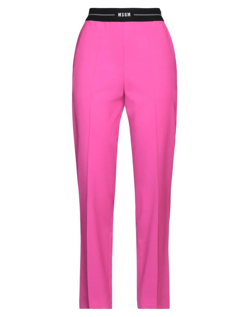 MSGM Hose Damen Fuchsia von MSGM