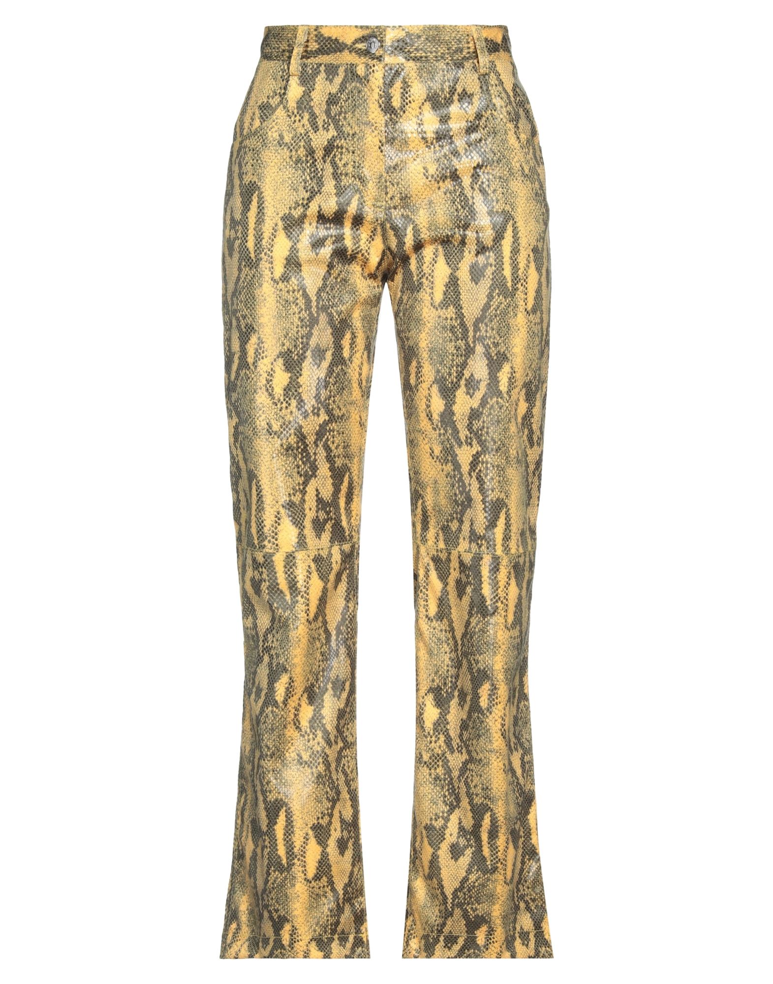 MSGM Hose Damen Gelb von MSGM