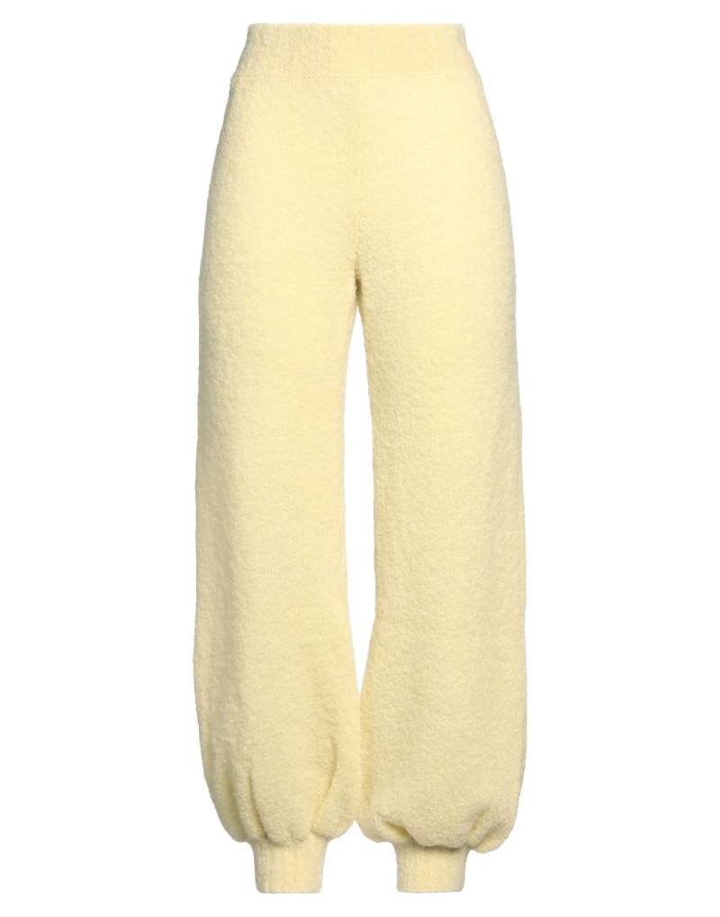 MSGM Hose Damen Pastellgelb von MSGM
