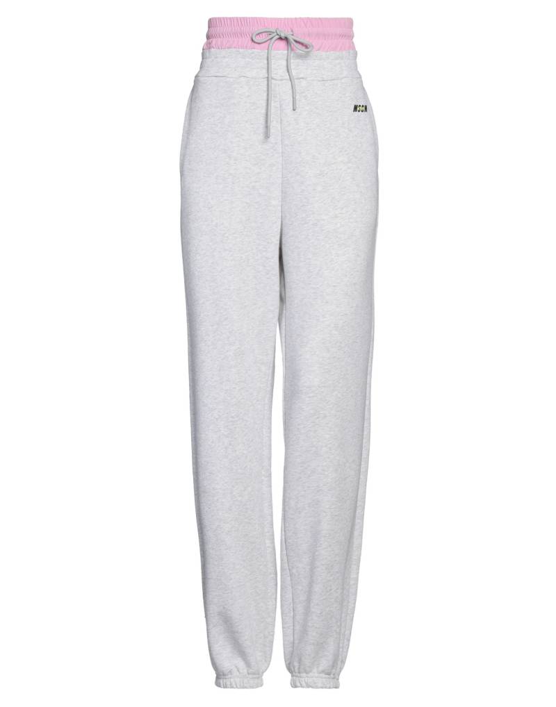 MSGM Hose Damen Hellgrau von MSGM