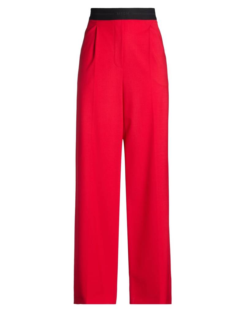 MSGM Hose Damen Rot von MSGM