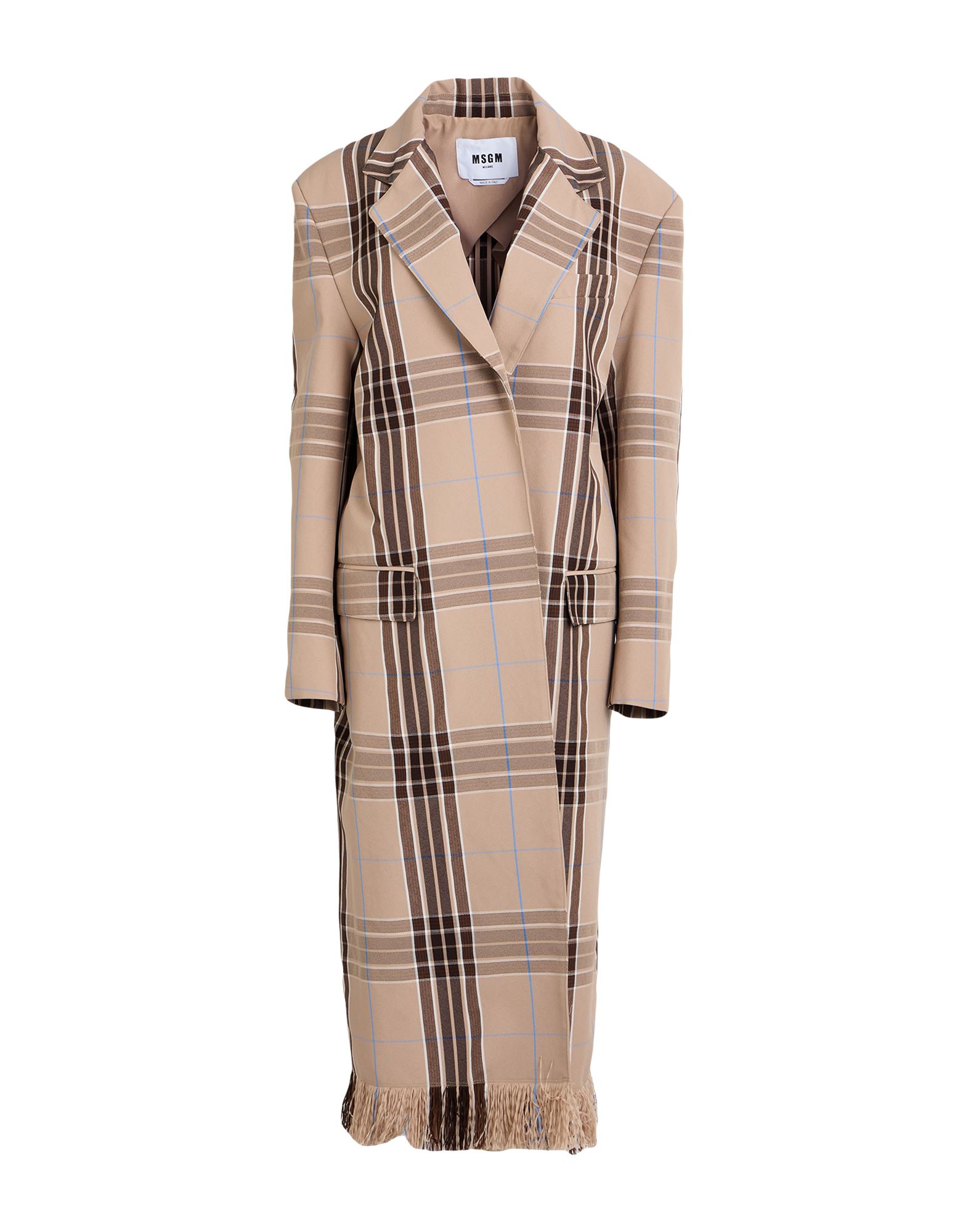 MSGM Jacke, Mantel & Trenchcoat Damen Beige von MSGM