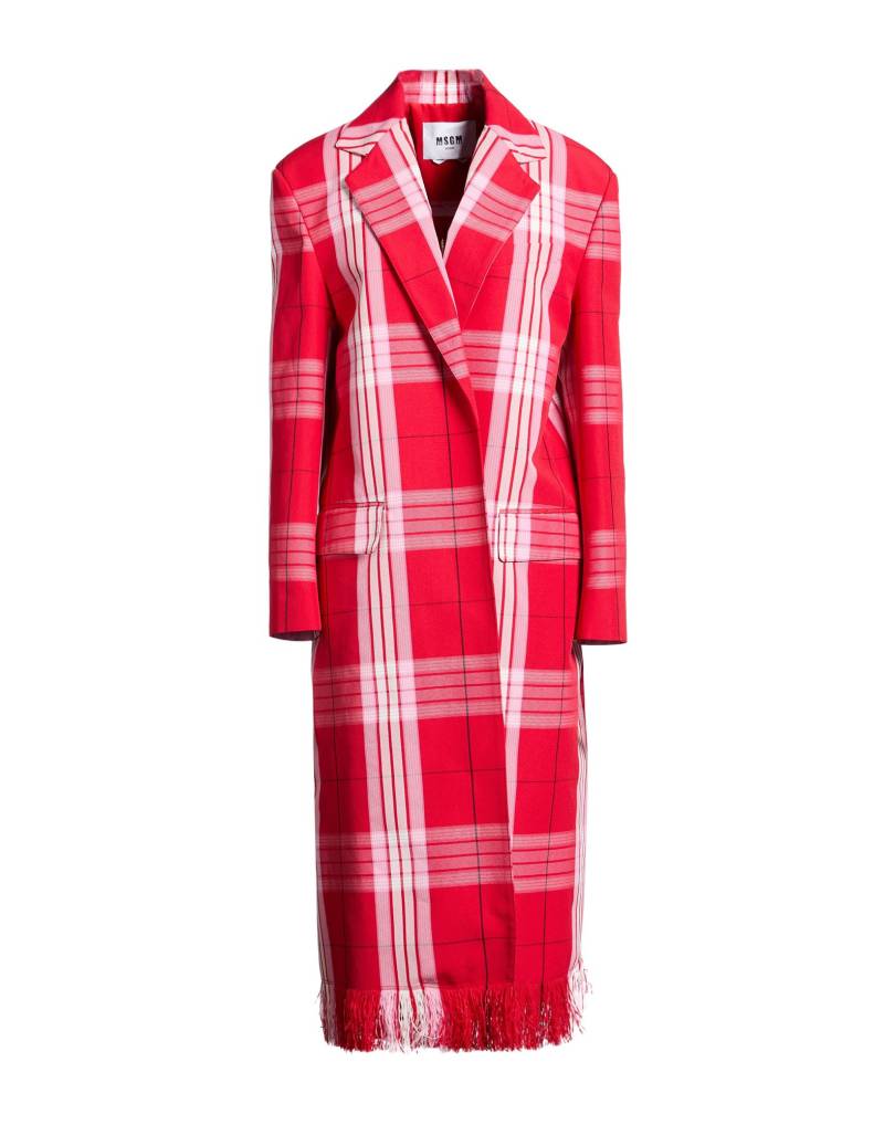 MSGM Jacke, Mantel & Trenchcoat Damen Rot von MSGM