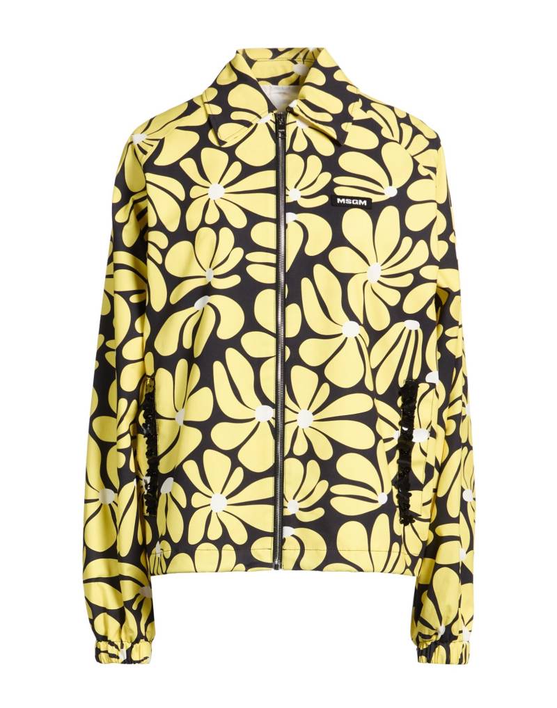 MSGM Jacke & Anorak Damen Gelb von MSGM