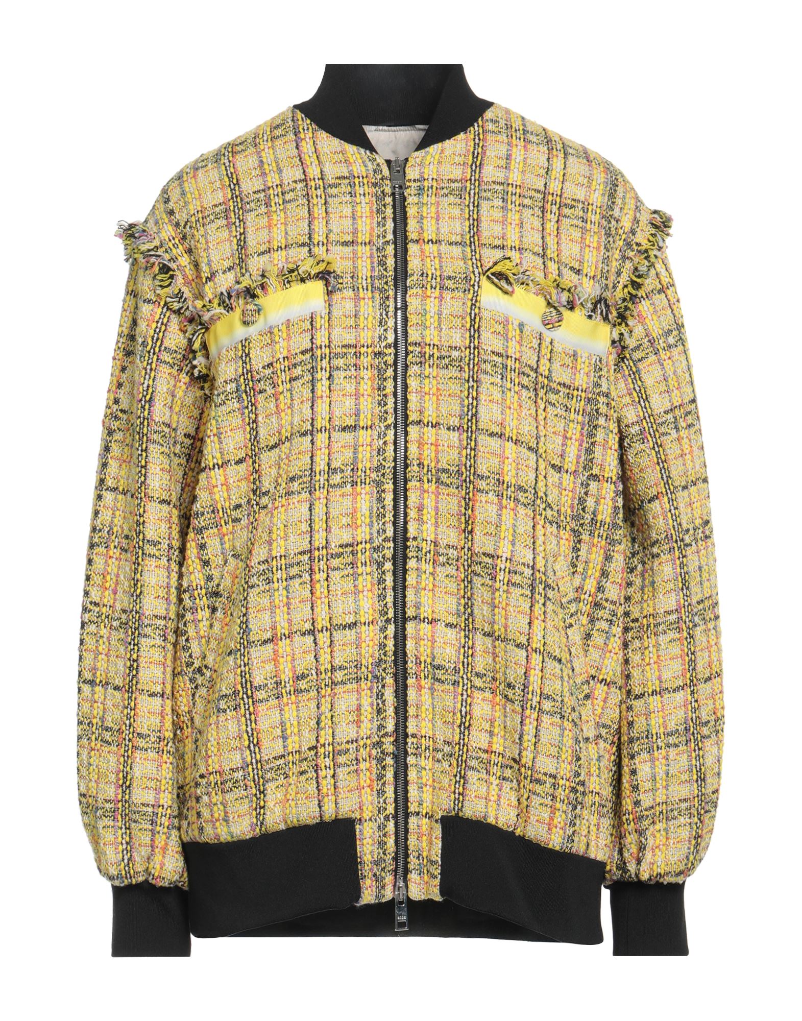 MSGM Jacke & Anorak Damen Gelb MSGM Jacke & Anorak Damen Gelb von MSGM