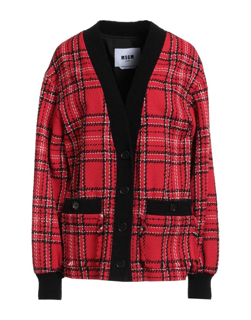 MSGM Jacke & Anorak Damen Rot von MSGM